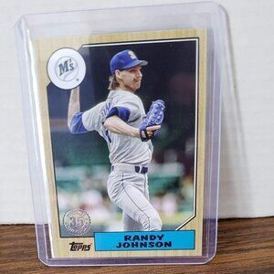 2022 Series 1 1987 Baseball #T87-44 Randy Johnson - Seattle Mariners